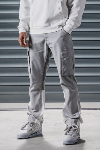 GENERAL CARGO FLARE PANT - STONE