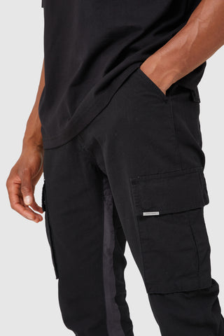 Pantalone mercante generale - nero