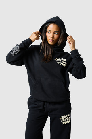 Womens Shoot For The Stars Tracksuit - Black