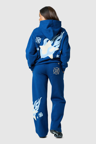 Womens Shoot For The Stars Tracksuit - Ocean Navy