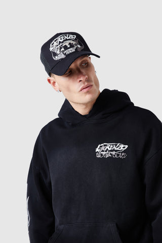 World Tour Trucker Cap - Zwart