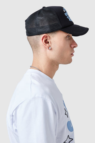 World Is Yours Trucker Cap - Zwart