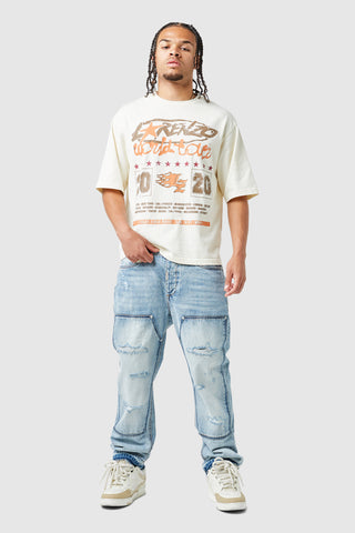 Xavier Jean - Blauwe steenwas