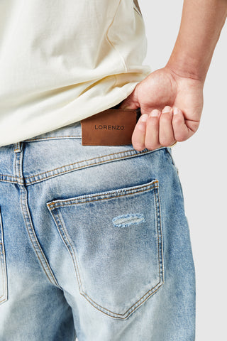 Xavier Jean - Blauwe steenwas