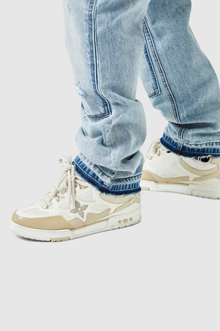 Xavier Jean - Blauwe steenwas