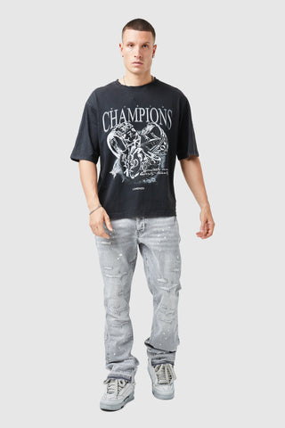 Oasis Jean - Lichtgrijs