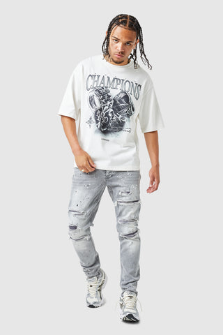 Icon Rings Tee - Wit