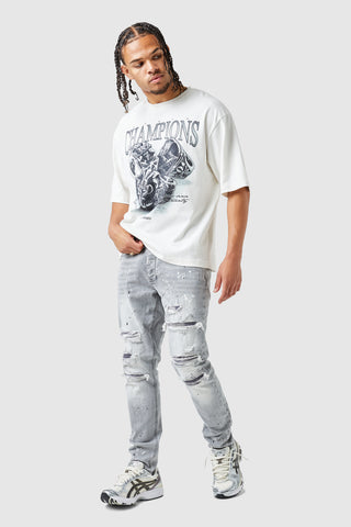 Icon Rings Tee - Wit