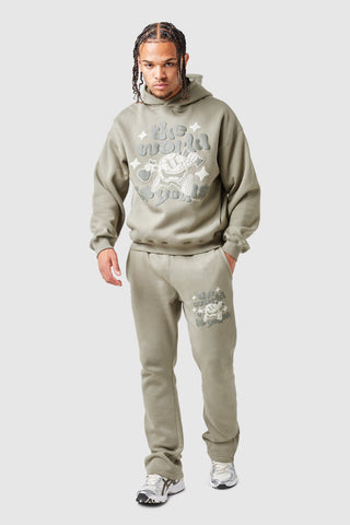 World Is Yours Trainingspak - Khaki