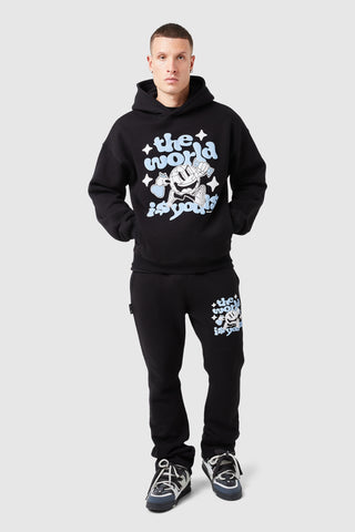 World Is Yours Trainingspak - Zwart