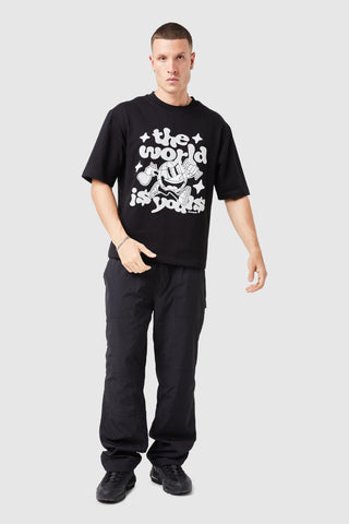 World Is Yours Cargo - Zwart