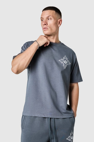 Camo Icon Tee - Graphite Grey