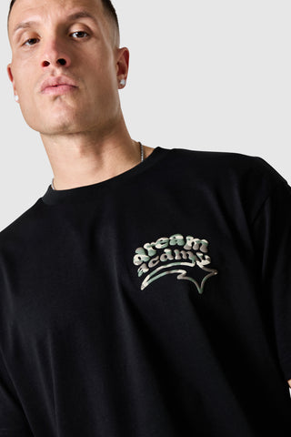Camo Dream Acdmy Tee - Black