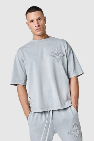 Symbool Tee - Graniet