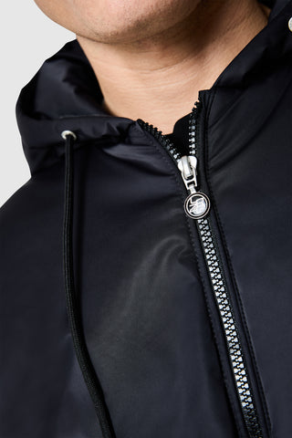 Circa Padded Windbreaker - Black