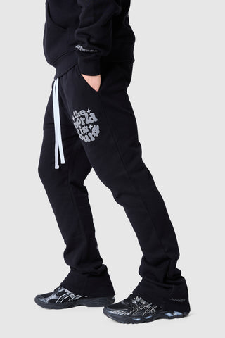 World Is Yours Zip Tracksuit - Black