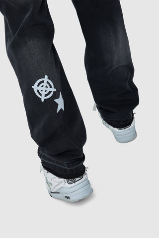 Shoot For The Stars Jean - Zwart