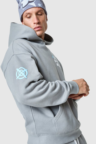 Shoot For The Stars Hood - Moon Grey