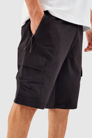 NAVIGATE 2.0 CARGO SHORT - BLACK