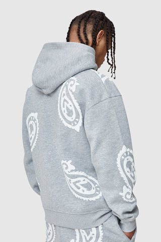 PAISLEY TRACKSUIT - GREY