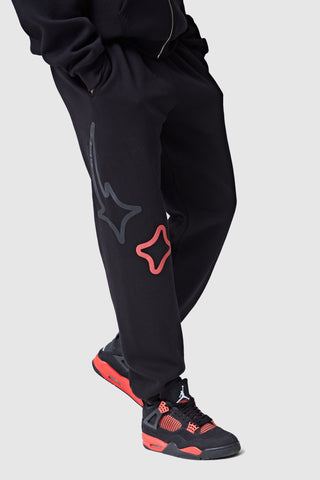 Dream Acdmy Jogger - Zwart/Geel/Rood