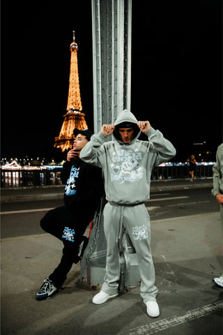 World Is Yours Trainingspak - Staalgrijs