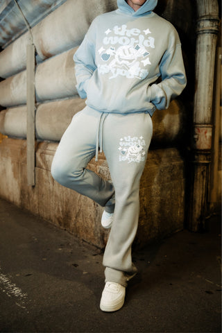 World Is Yours Jogger - Staalgrijs